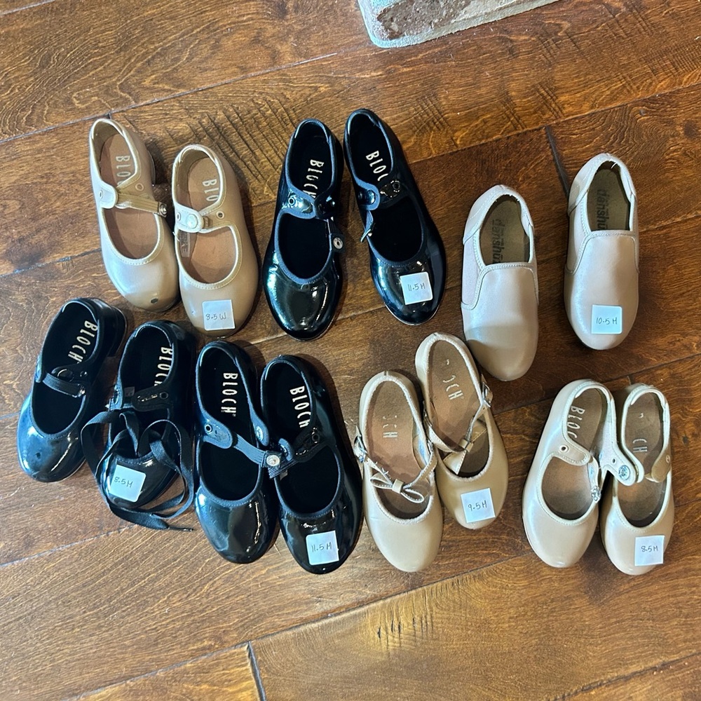 Bloch girls tap shoes
